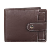 STARHIDE Mens RFID Blocking Genuine Leather Wallet with Removable Minimalist Slim Card Holder 1125