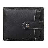 STARHIDE Mens RFID Blocking Genuine Leather Wallet with Removable Minimalist Slim Card Holder 1125