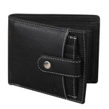 STARHIDE Mens RFID Blocking Genuine Leather Wallet with Removable Minimalist Slim Card Holder 1125