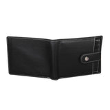 STARHIDE Mens RFID Blocking Genuine Leather Wallet with Removable Minimalist Slim Card Holder 1125