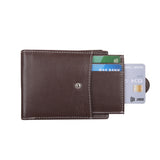 STARHIDE Mens RFID Blocking Genuine Leather Wallet with Removable Minimalist Slim Card Holder 1125