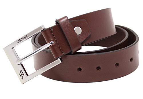 Sabitas Leather Belt for Men (Brown) – Genuine Leather Belts for Men, Heavy  Duty Accessories for Him – Casual Jeans Belt or Dress Belt with Thick